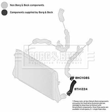 Charge Air Hose BTH1224