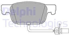 Brake Pad Set, disc brake LP3219