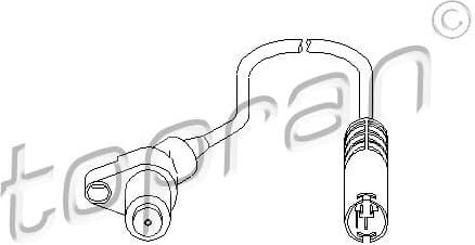 Sensor, wheel speed 500 883