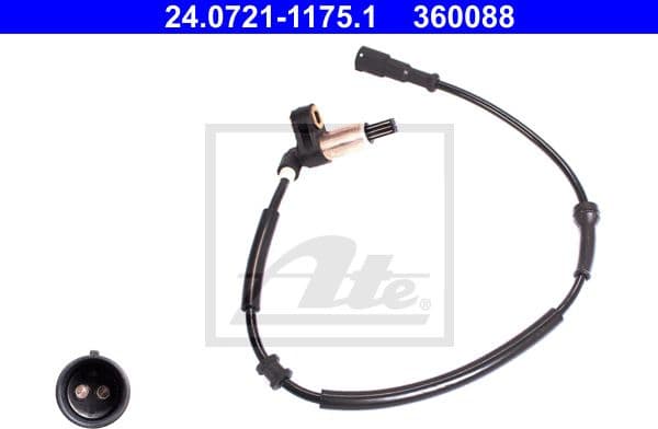 Sensor, wheel speed 24.0721-1175.1