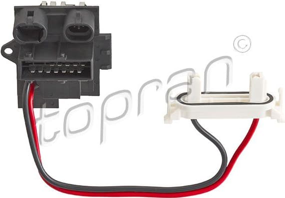 Resistor, interior blower 701 061