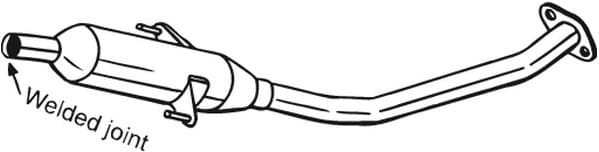 Centre Muffler 284-573