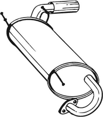 Rear Muffler 171-003