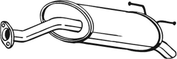 Rear Muffler 163-391