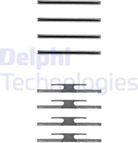 Accessory Kit, disc brake pad LX0055