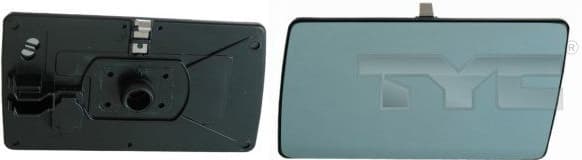 Mirror Glass, exterior mirror 321-0020-1