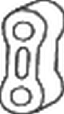 Mount, exhaust system 255-789