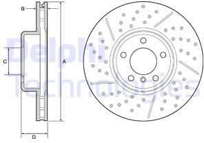 Brake Disc BG9234C