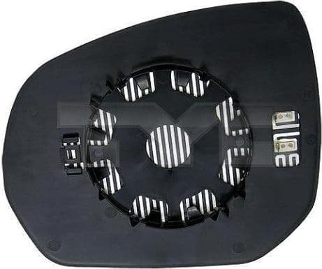 Mirror Glass, exterior mirror 305-0126-1