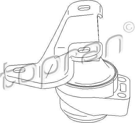 Mounting, engine 304 023