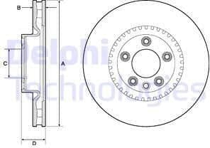 Brake Disc BG9168C