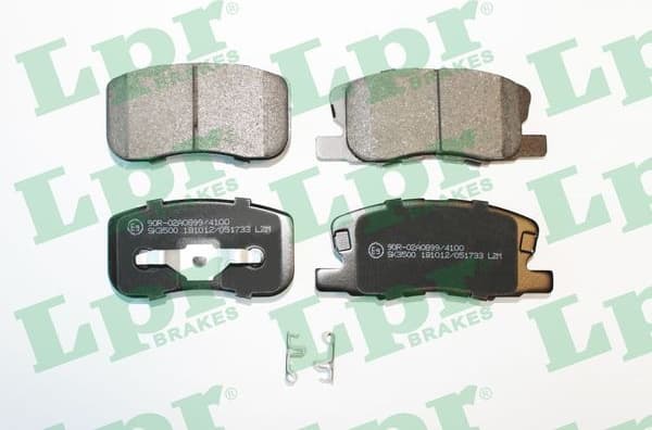 Brake Pad Set, disc brake 05P1733