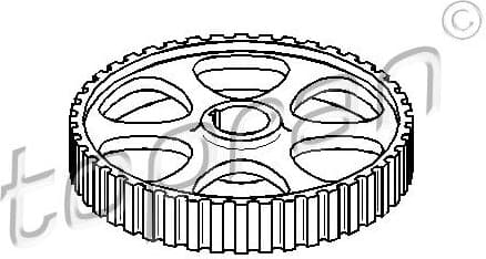 Gear, intermediate shaft 100 834