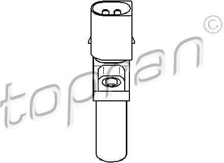 Sensor, crankshaft pulse 401 415