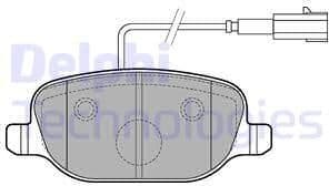 Brake Pad Set, disc brake LP2223