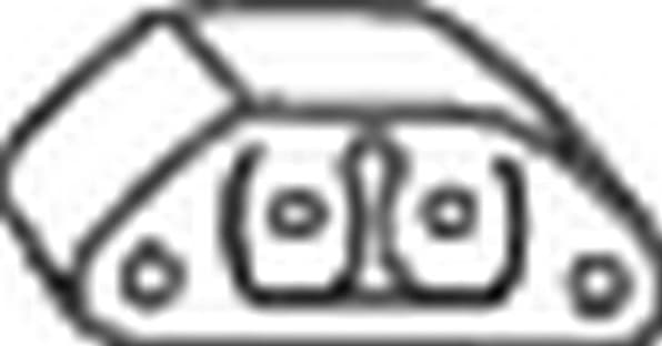 Mount, exhaust system 255-973