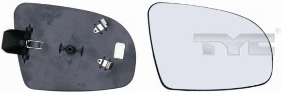 Mirror Glass, exterior mirror 325-0022-1