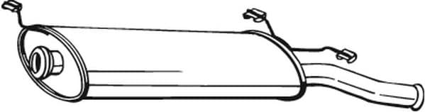 Rear Muffler 135-005