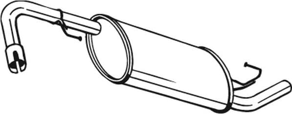 Centre Muffler 145-231