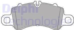 Brake Pad Set, disc brake LP3308