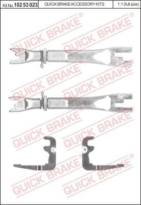 Brake shoe regulator 10253023