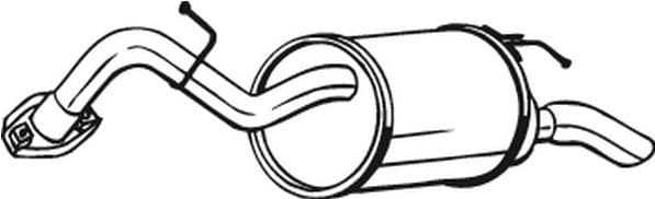 Rear Muffler 228-063