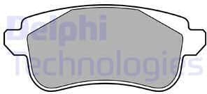 Brake Pad Set, disc brake LP3283