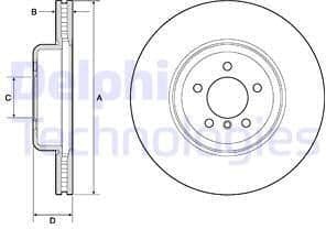 Brake Disc BG9158C
