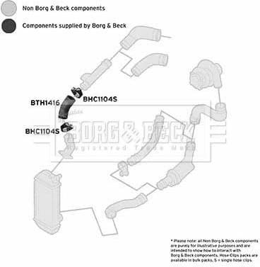 Charge Air Hose BTH1416