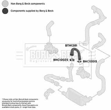 Charge Air Hose BTH1381