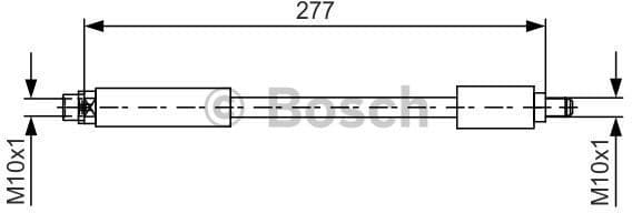 Brake Hose 1 987 481 616