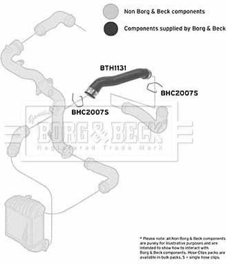 Charge Air Hose BTH1131