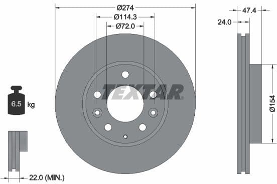 Brake Disc 92110400