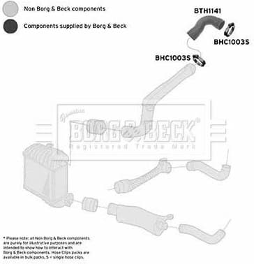 Charge Air Hose BTH1141