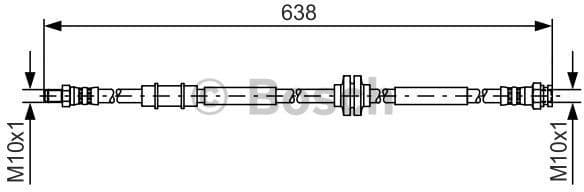 Brake Hose 1 987 481 399