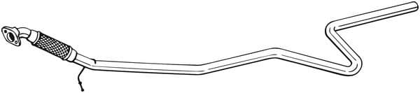 Exhaust Pipe 965-129