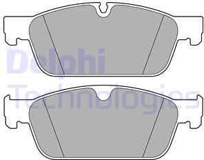 Brake Pad Set, disc brake LP2705
