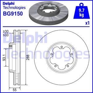 Brake Disc BG9150