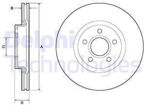 Brake Disc BG4676C