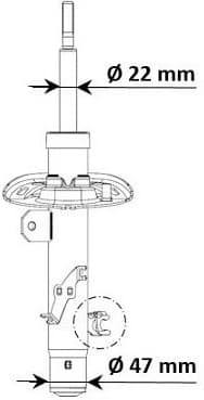 Shock Absorber Excel-G 339802 - image 2