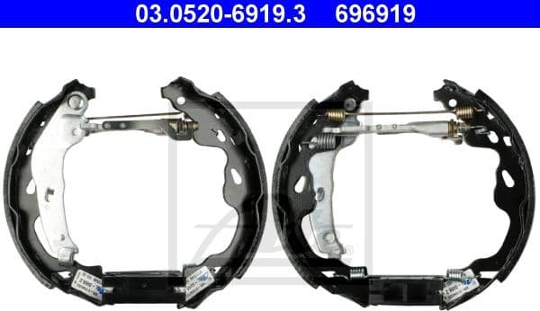 Brake Shoe Set Original ATE TopKit 03.0520-6919.3