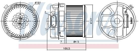 Interior Blower 87351