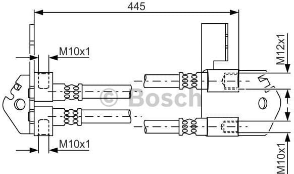 Brake Hose 1 987 481 808 - image 5