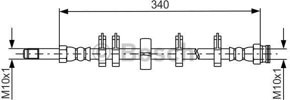 Brake Hose 1 987 481 667