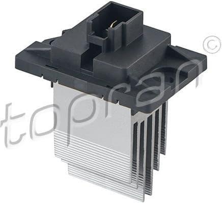 Resistor, interior blower 821 196