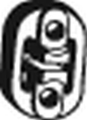 Mount, exhaust system 255-190