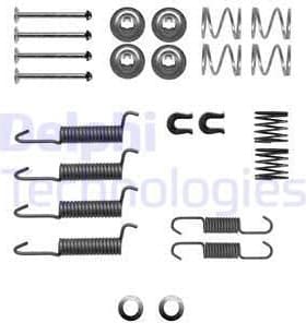 Accessory Kit, brake shoes LY1406