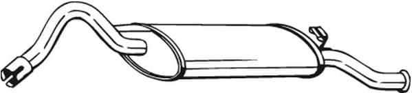 Rear Muffler 220-651