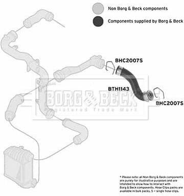 Charge Air Hose BTH1143