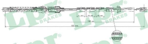 Accelerator Cable C0073A